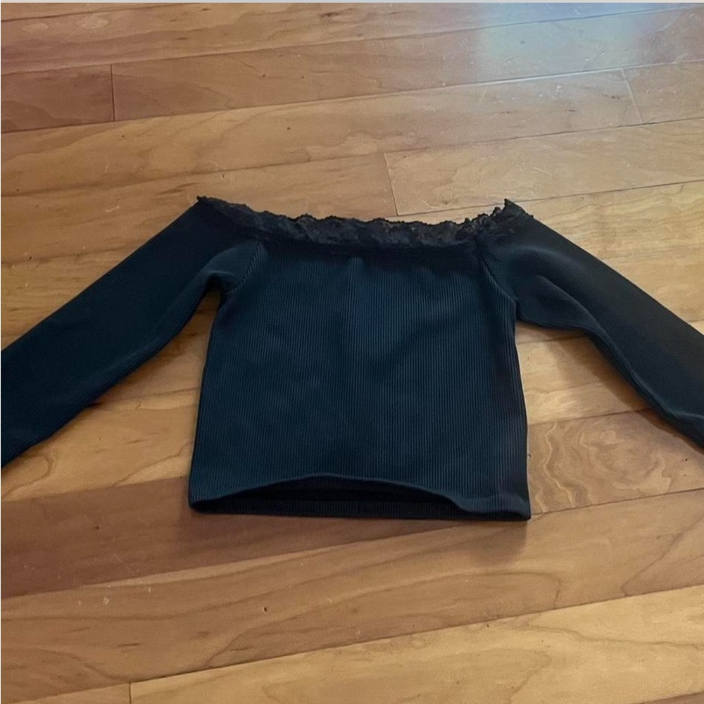 Urban outfitters out from under long sleeve off the shoulder top